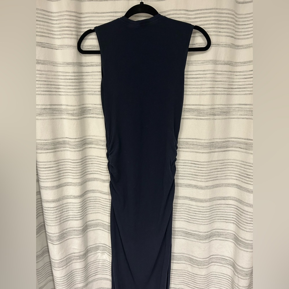 Athleta Navy Ribbed dress
